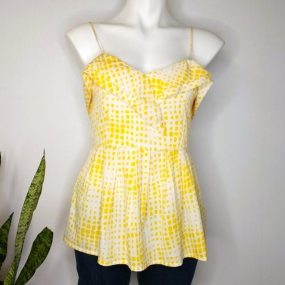 Billabong - Ruffled Sweetheart Neck Top - Size L - *EUC*